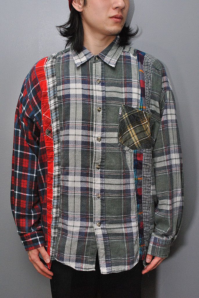 Rebuild by Needles  7 CUTS WIDE SHIRT