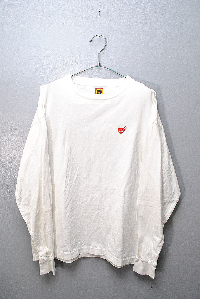 HUMAN MADE プリント L/S Tシャツ