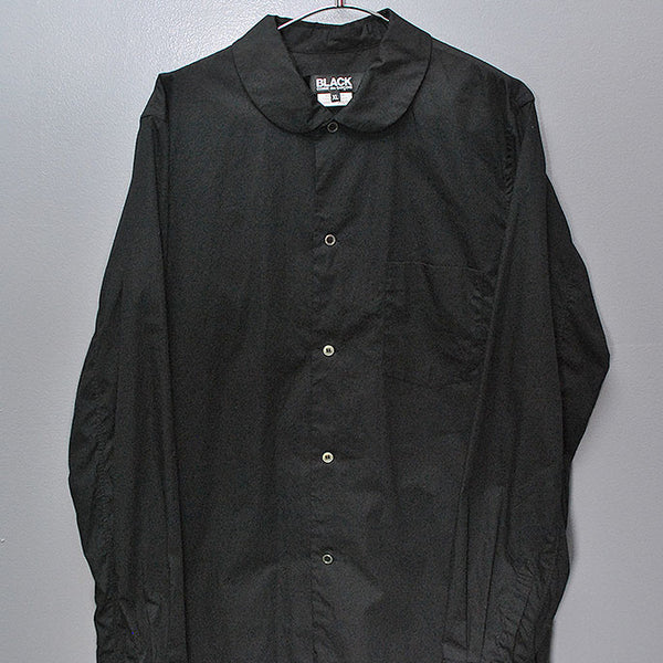 BLACK COMME des GARCONS ラウンドカラーシャツ BLACK COMME des GARCONS ラウンドカラーシャツ