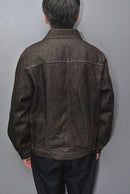 AURALEE HARD TWIST DENIM BLOUZON