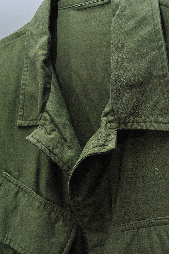 blurhmsROOTSTOCK Cotton Linen Combat Tropical Jacket