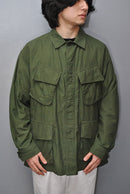 blurhmsROOTSTOCK Cotton Linen Combat Tropical Jacket