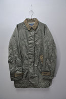 COMME des GARCONS HOMME ナイロンステンカラーコート