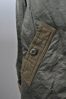 COMME des GARCONS HOMME ナイロンステンカラーコート