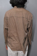 AURALEE SUPER LIGHT CHECK BIG SHIRTS