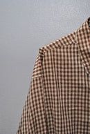 AURALEE SUPER LIGHT CHECK BIG SHIRTS