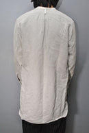 sus-sous band collar shirt