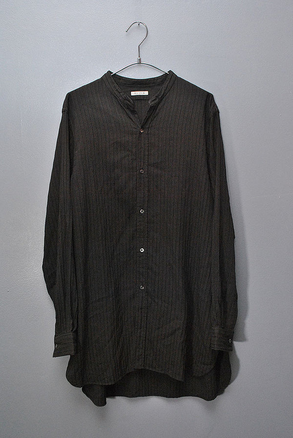 HEUGN ROB BAND COLLAR SHIRT