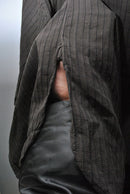 HEUGN ROB BAND COLLAR SHIRT