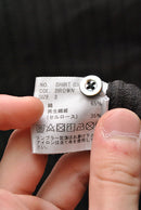 HEUGN ROB BAND COLLAR SHIRT