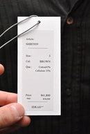 HEUGN ROB BAND COLLAR SHIRT