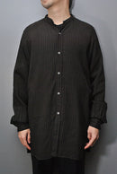 HEUGN ROB BAND COLLAR SHIRT
