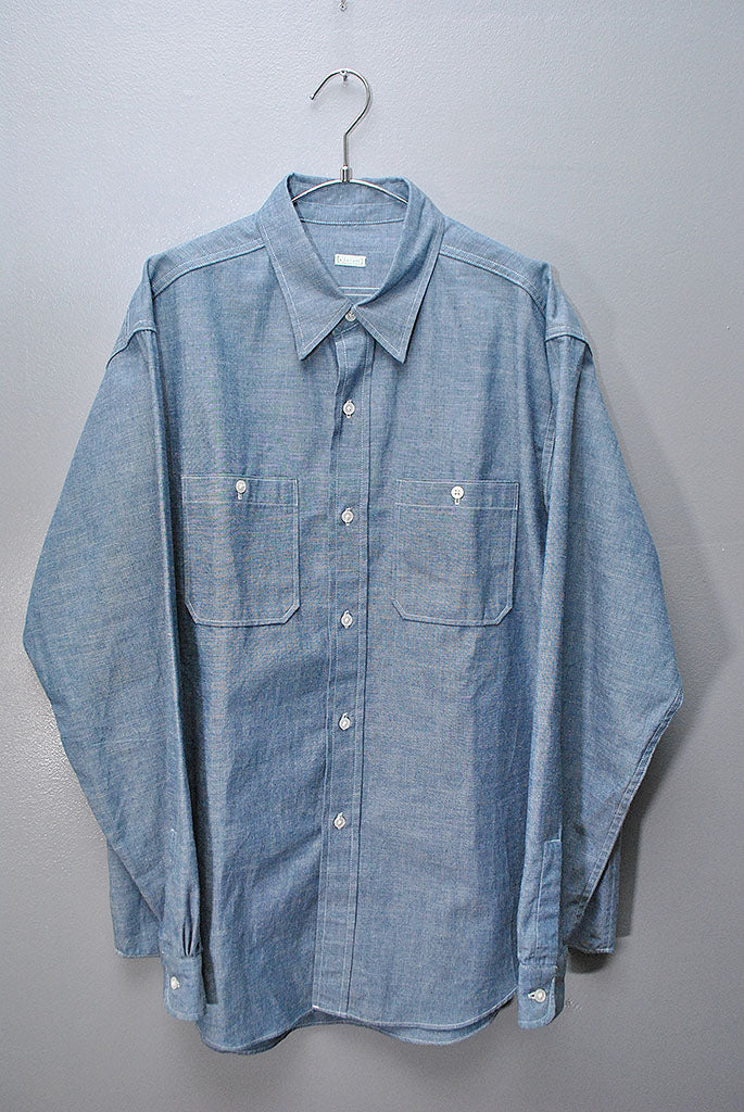 A.PRESSE Rigid Chambray Shirt