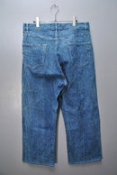 AURALEE Selvedge Faded Light Denim Pant