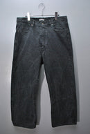 AURALEE Selvedge Faded Light Denim Pant