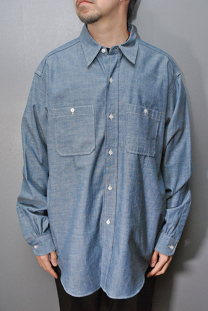 A.PRESSE Rigid Chambray Shirt