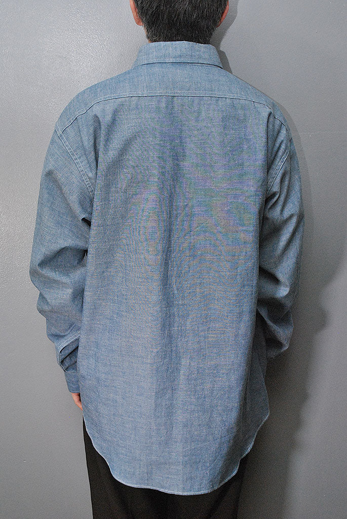 A.PRESSE Rigid Chambray Shirt