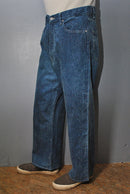 AURALEE Selvedge Faded Light Denim Pant
