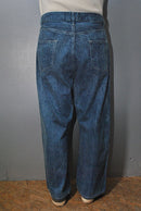 AURALEE Selvedge Faded Light Denim Pant