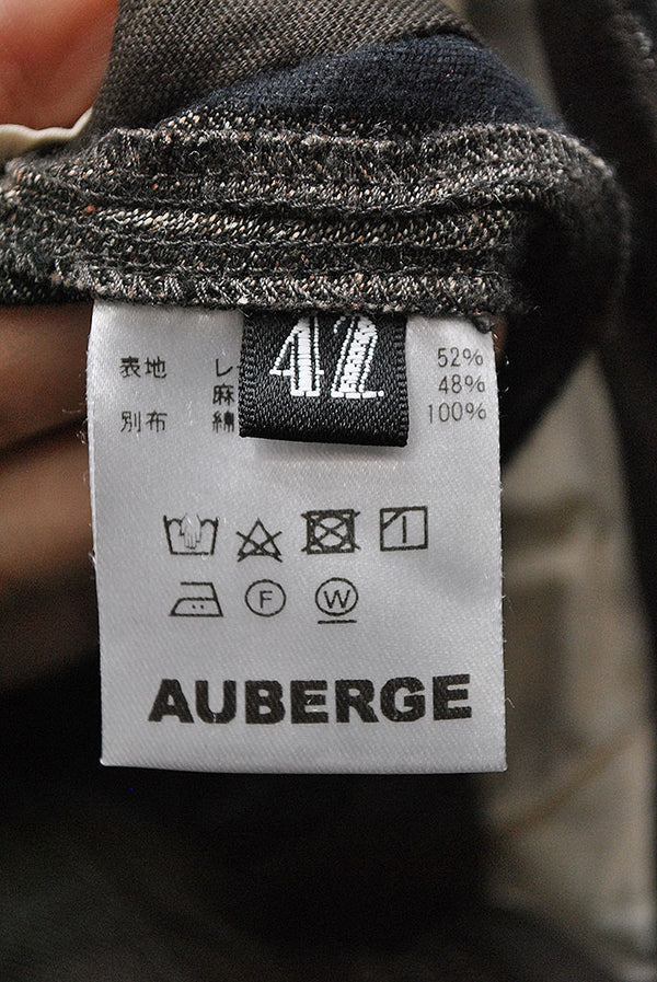 AUBERGE DES-PRES サイズ38 AUBERGE リネンパンツ DES-PRES