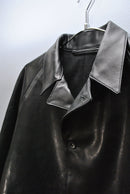 COMOLI レザーワークジャケット