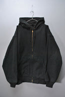 COMOLI コットンダック ジップパーカー