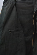 COMOLI コットンダック ジップパーカー