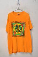 90's Human-i-Tees Keith Haring "Let's Peace It Together" T-shirt