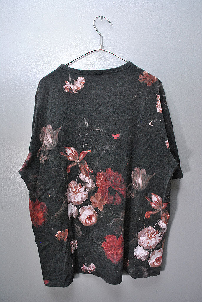 LAD MUSICIAN BIG T-SHIRT 14/1 T-CLOTH INKJET FLOWER