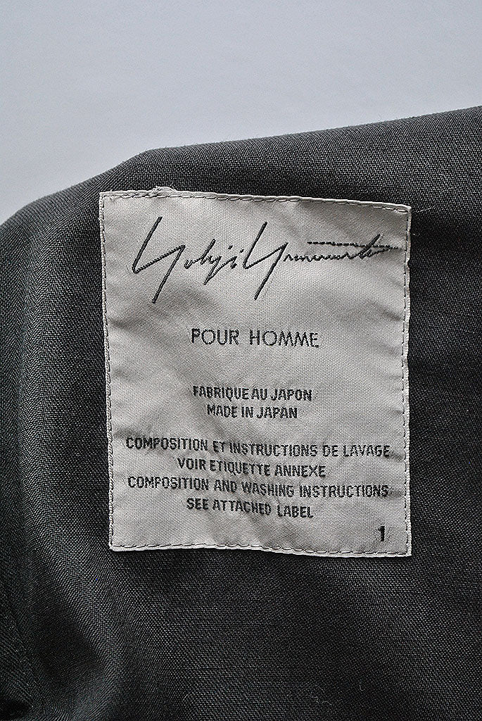 Yohji Yamamoto Homme Long Shirt Jacket