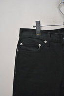 COMME des GARCONS HOMME 5ポケットブラックデニムパンツ
