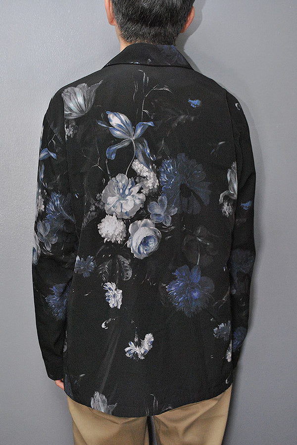 Lad musician シャツ 42 ブラック デシン LAD MUSICIAN / DECHINE BIG SHIRT / BLACK - LAD MUSICIAN・A.F