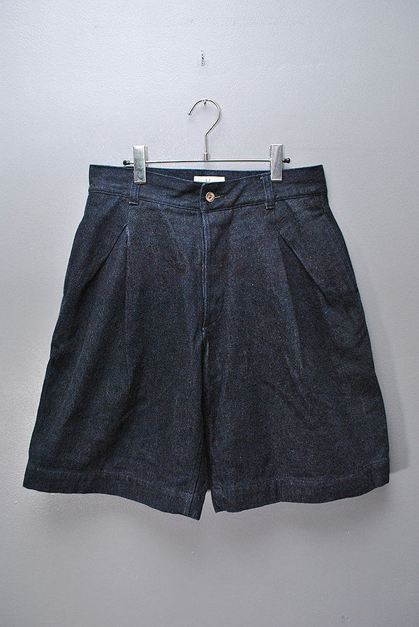 HERILL/ヘリル】HL Olive Denim Tuckshortsの通販 「ONENESS
