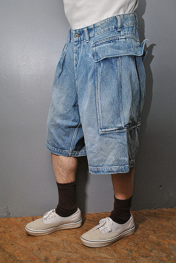 HERILL HL Denim Cargo Shorts