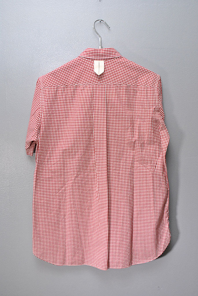 COMME des GARCONS JUNYA WATANABE MAN ギンガムチェック S/S シャツ