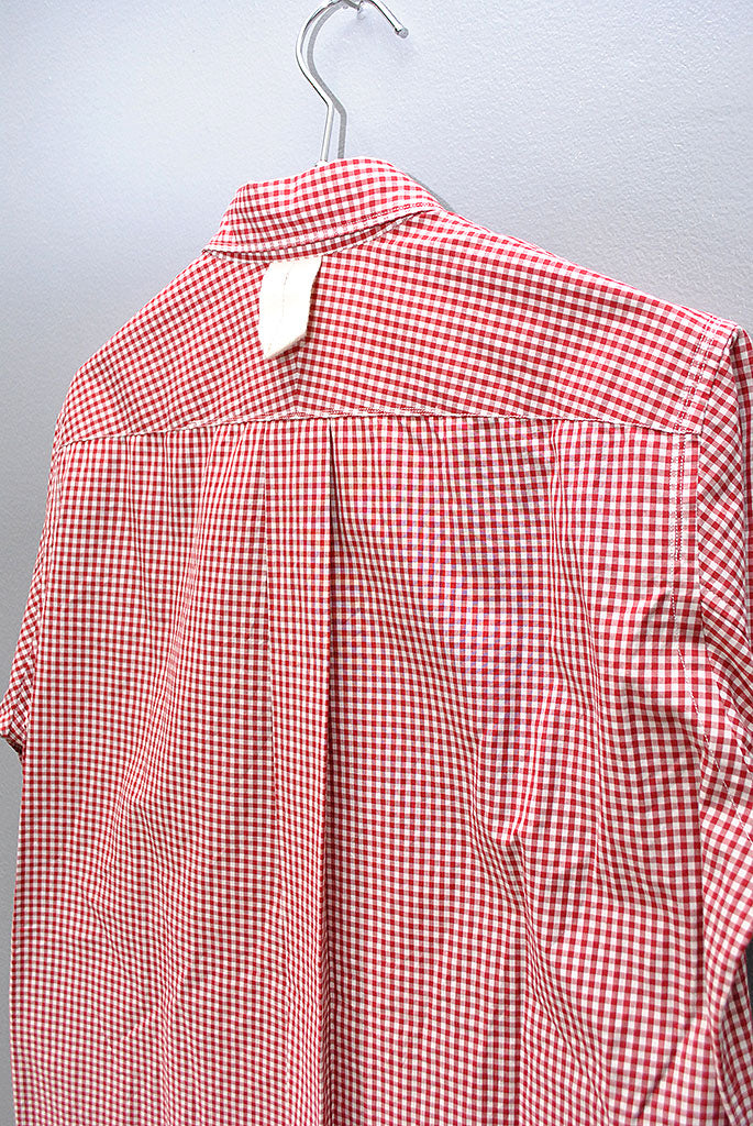 COMME des GARCONS JUNYA WATANABE MAN ギンガムチェック S/S シャツ