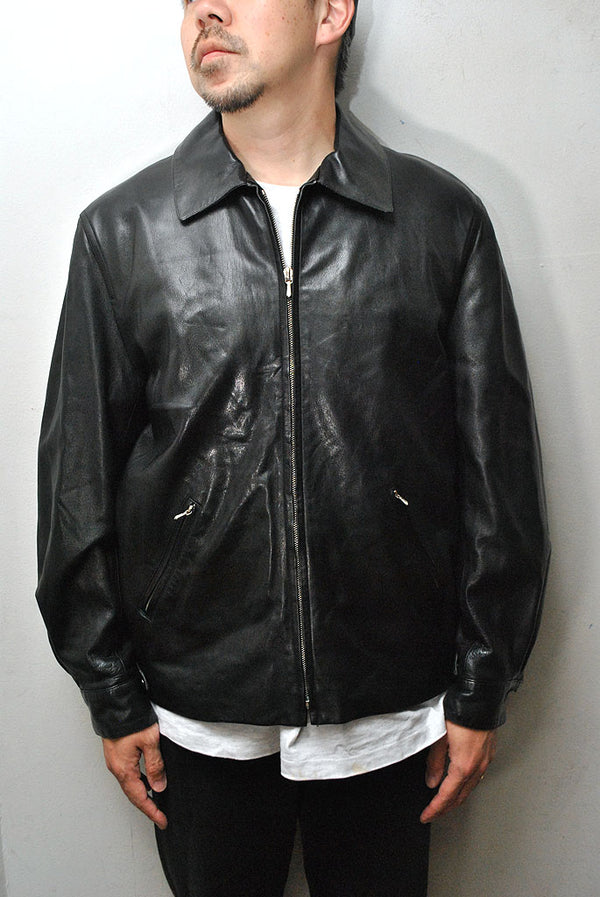 agnes b. LEATHER JACKET