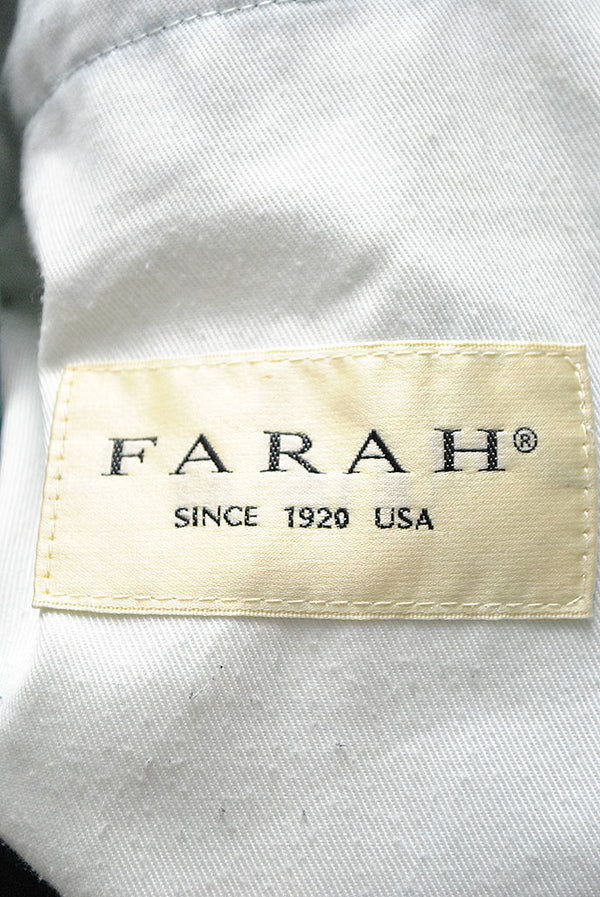 FARAH Two-tuck Wide Tapered Pants