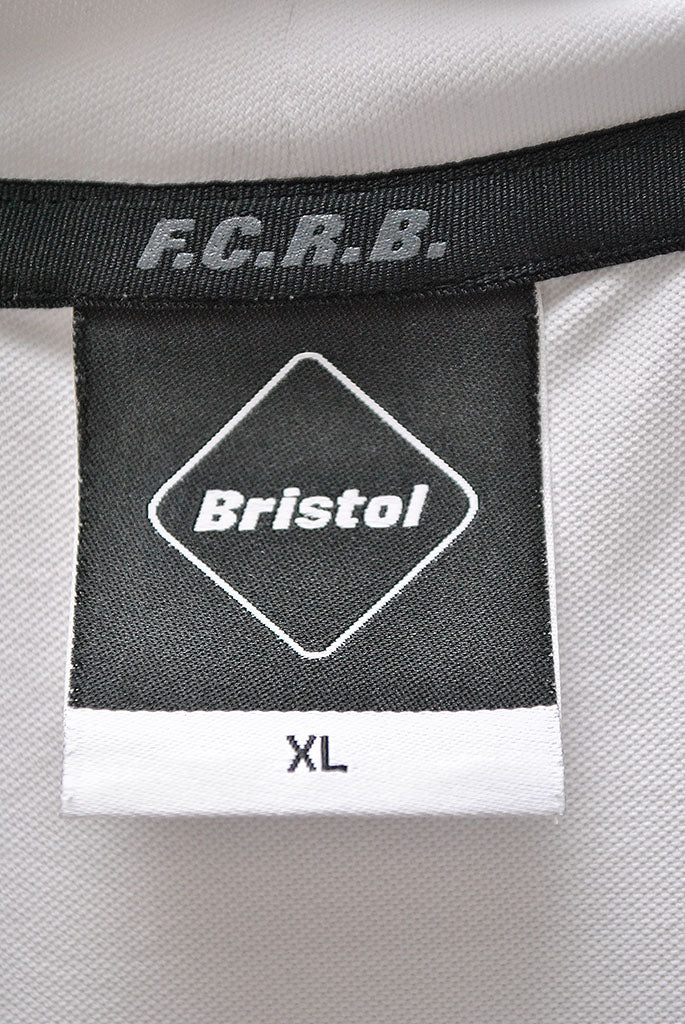 F.C.Real Bristol S/S TEAM MOCK NECK TOP #WHITE