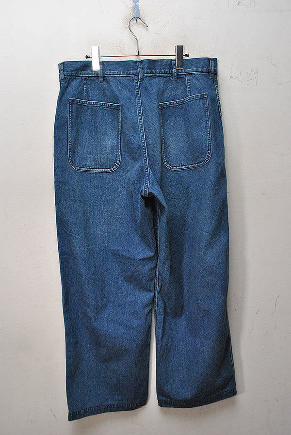 A.PRESSE US Navy Denim Baker Pants