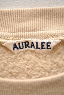 AURALEE FLUFFY SWEAT PULLOVER