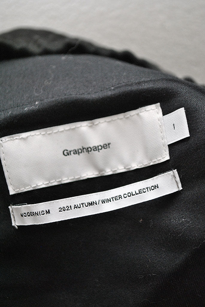 Graphpaper DOUBLE PLAIN WEAVE EASY MILITRARY PANTS