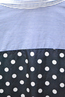 COMME des GARCONS HOMME STRIPE DOT SHIRT