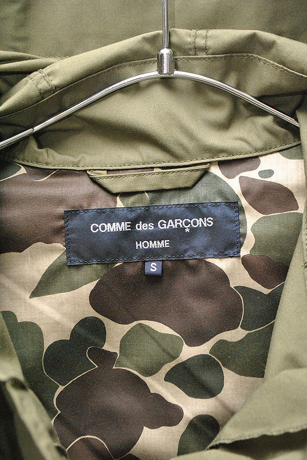 COMME des GARCONS HOMME 綿エステルアノラック