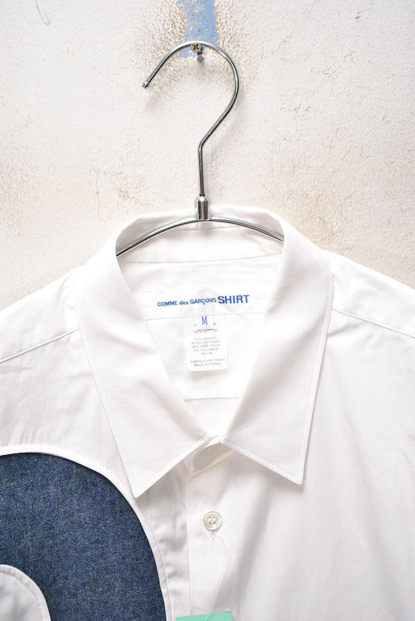 COMME des GARCONS SHIRT 文字プリントジャケット COMME des GARCONS SHIRT Lettering Detail Shirt