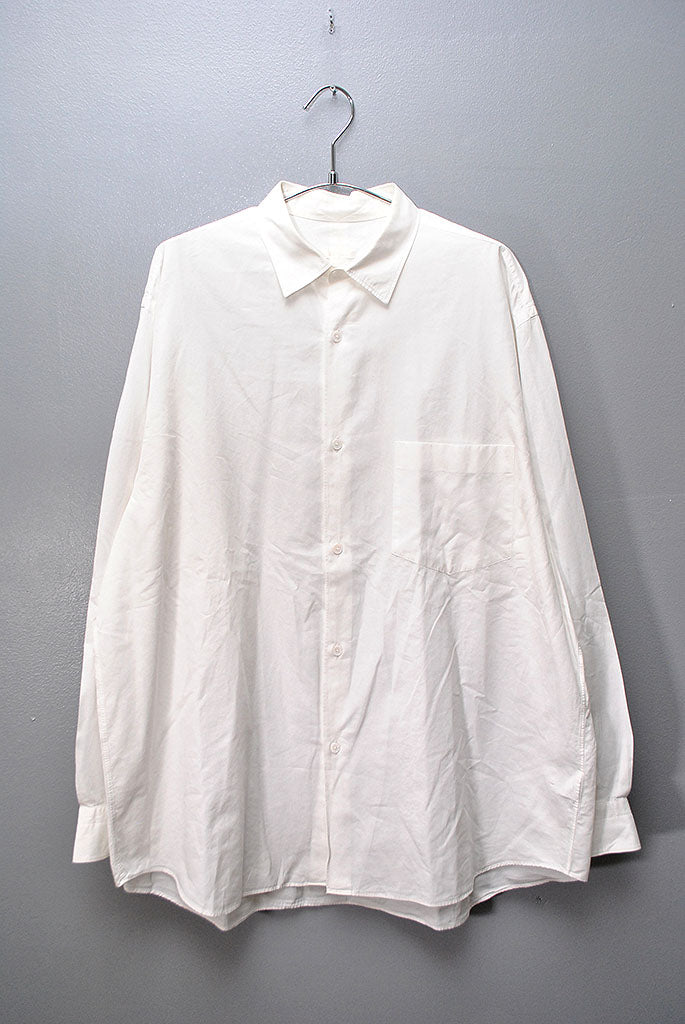 COMOLI ×シャツ(3 )コットン　ホワイト COMOLI (コモリ) コモリシャツ