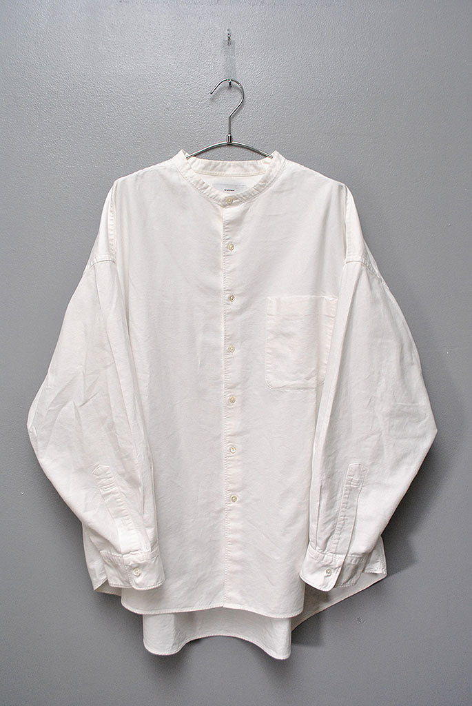 Graphpaper Oxford Oversized Band Collar Shirt