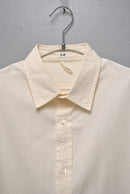 Ets.MATERIAUX Regular collar shirt selvedge