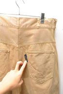 COMME des GARCONS HOMME コットンタックサルエルパンツ