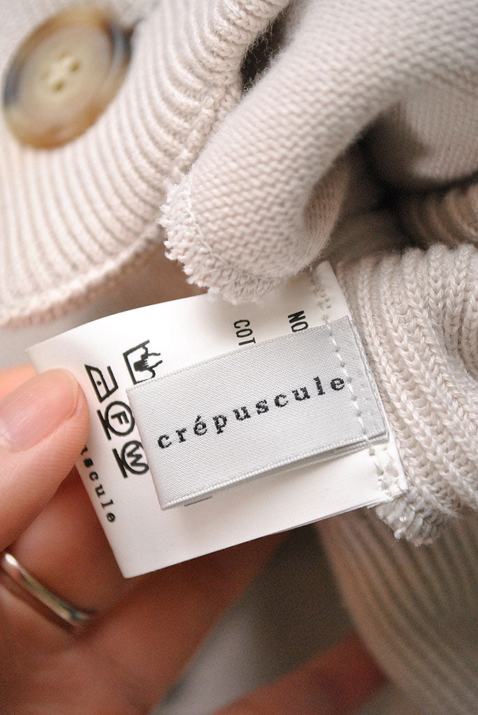 crepuscule KNIT BLOUSON